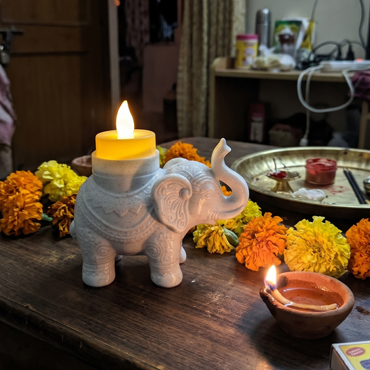 Elephant Tealight Holder